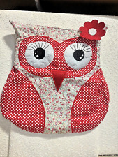 Patchwork owl cushion for sale  HUNSTANTON