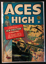 Usado, Aces High #1 (1955) Estreno CE de Serie Limitada, Militar/Guerra, ¡Cubierta de George Evans! segunda mano  Embacar hacia Argentina
