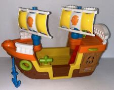 FISHING PRICE Little People Mayflower Statek piracki Tylko muzyczna łódź Zabawka na sprzedaż  Wysyłka do Poland