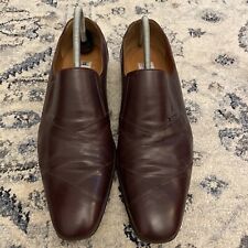Moreschi Mens Slip-on Leather Shoes. 9.5, used for sale  Shipping to South Africa