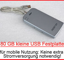 80 Gb Ultra Leve Pequeno Mobile Disco Usb Ide Externo 6,35 Cm 2,5 "Power + Usb, usado comprar usado  Enviando para Brazil