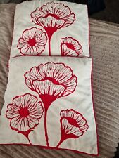 poppy cushion covers for sale  HUDDERSFIELD