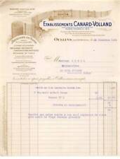 Facture.am19725.oullins.1931.canard volland.treillage bois.clôture.claie.paill d'occasion  France