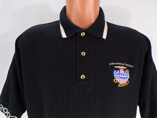 American Bowling Congress 100 Years Polo Shirt Men XL S/S Black 100% Cotton E24, used for sale  Shipping to South Africa