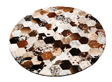 Cowhide round patchwork for sale  Taylor