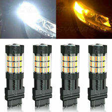 4X 3157 DUAL COLOR STROBE LED SIGNAL BRAKE TAIL LIGHT BULB BLINK FLASH FOR CHEVY for sale  Shipping to South Africa