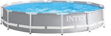 12 Foot INTEX Prism Frame Premium Swimming Pool 3.7m, used for sale  Shipping to South Africa