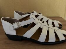 Weiße riemchen sandalen gebraucht kaufen  Ückendorf