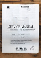 Manual de servicio estéreo Aiwa NSX-D8 *Original* segunda mano  Embacar hacia Argentina
