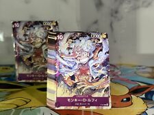 Jogo de cartas Bandai One Piece Monkey D Luffy Nika Gear 5ª promoção P-041 perfeito estado comprar usado  Enviando para Brazil