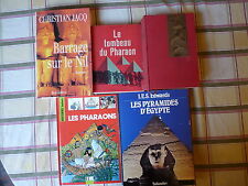 Lot livres pharaons d'occasion  Montargis