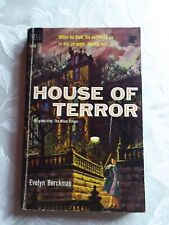 Used, House of Terror (The Blind Villain) - Evelyn Berckman (Gothic Romance) for sale  Shipping to South Africa