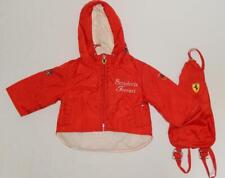 SCUDERIA FERRARI Baby Boys Red Hooded Packable Water Resistant Jacket 1-3 Months for sale  Shipping to South Africa