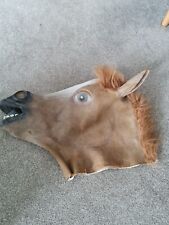 Rubber horse mask. for sale  HERTFORD
