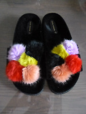 women slides furry s for sale  Patchogue