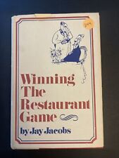 Libro de juegos Winning the Restaurant Jacobs Dining Out aduanas tapa dura 1982  segunda mano  Embacar hacia Argentina