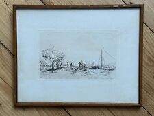 Rembrandt etching six for sale  LONDON