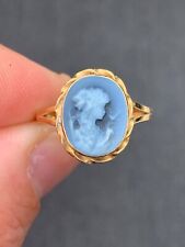9ct gold cameo ring for sale  BRIGHTON