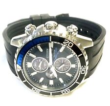 CITIZEN PROMASTER ECO-DRIVE DIVER WATCH Black Chronograph Dial w/ Scuba Tank Box for sale  Shipping to South Africa