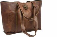 Leather tote handbag for sale  USA