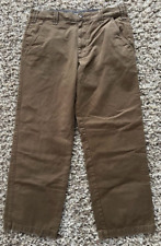 Cabela’s Men’s Brown Chino Pants 34x30 Flap Pockets for sale  Shipping to South Africa