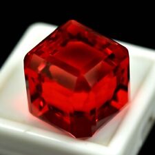 40.25 Ct Natural Mozambian Ruby Cube Box GIE Certified Gemstone K1170 for sale  Shipping to South Africa
