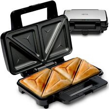 Used, NETTA Deep Fill Toastie Maker 900W - Fit LARGE Bread - 2 Slice Sandwich Toaster for sale  Shipping to South Africa
