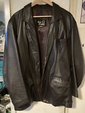 Brown leather jacket for sale  COWES