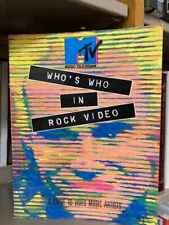 Vídeo em brochura MTV Who's Who In Rock 1983 comprar usado  Enviando para Brazil