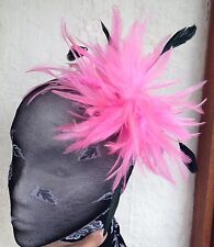 Pink fascinator millinery for sale  Shipping to Ireland