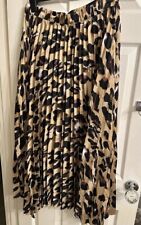 Leopard print satin for sale  UK