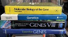 Lote 4 livros didáticos de genética vintage genes biologia molecular capa dura comprar usado  Enviando para Brazil