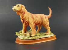 Golden Retriever Dog Figurine - Puppy Statue Resin Miniature Pet 5 ½” Tall d'occasion  Expédié en Belgium
