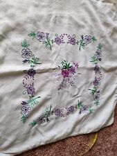 Large vintage embroidered for sale  HULL