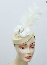 Hats fascinators. ivory for sale  HOLMFIRTH