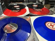 Traktor Scratch Control Vinyl MK2 Black Red Blue Lot Of 6!! (3 Pair) for sale  Shipping to South Africa