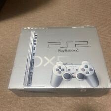 Consola de juegos Sony PlayStation 2 PS2 Slim SCPH-75000 plateada con caja 2 mandos segunda mano  Embacar hacia Argentina