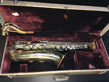 Saxofón tenor Martin Elkhart Indiana EE. UU. con estuche, usado segunda mano  Embacar hacia Argentina