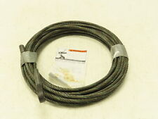 3/8"x 84' Steel Wire Rope Winch Lifting Cable 6x37 WC Swage Eye End for sale  Shipping to South Africa