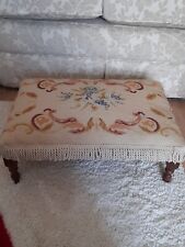 Vintage tapestry footstool for sale  ABERTILLERY