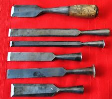 Six vintage chisel for sale  Lincoln