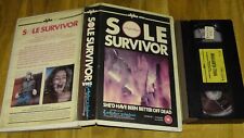 Sole survivor vhs for sale  UK