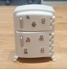Sylvanian Families White Fridge Freezer Refrigerator Calico Vintage for sale  Shipping to South Africa
