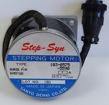 Usado, Motor de passo SANYO DENKI 103-8575-5590 Step-Syn comprar usado  Enviando para Brazil