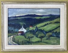 oil signed landscape painting for sale  Maywood