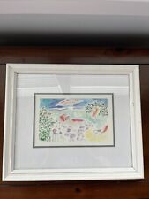 Framed watercolor print for sale  Shrewsbury