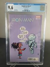 SUPERIOR IRON MAN #1 CGC 2015 GRADO 9.6 SKOTTIE VARIANTE JOVEN PRIMERA ARMADURA ENDOSYM segunda mano  Embacar hacia Argentina