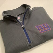 Usado, Pulôver MSX By Michael Strahan NFL NY Giants futebol meio zíper cinza carvão M comprar usado  Enviando para Brazil