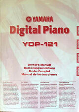 Yamaha YDP-121 Digital Piano Keyboard Original Operating Owner's Manual Book. for sale  Shipping to South Africa