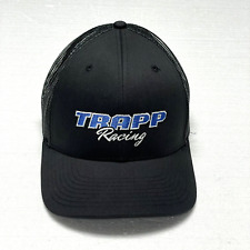 Trapp Racing Hat Cap Men's Black Logo Snap Back for sale  Shipping to South Africa